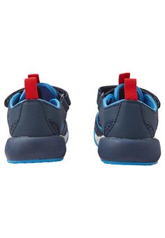 Rückansicht von reima Lomalla Outdoorsandalen Kinder Navy