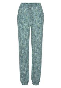 Vivance Jerseyhose Printhose Damen - gr&uuml;n-bedruckt