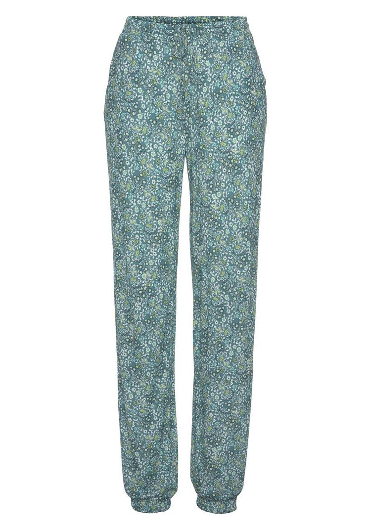 Vivance Vivance Jerseyhose Printhose Damen - gr&uuml;n-bedruckt - 0 | SportScheck