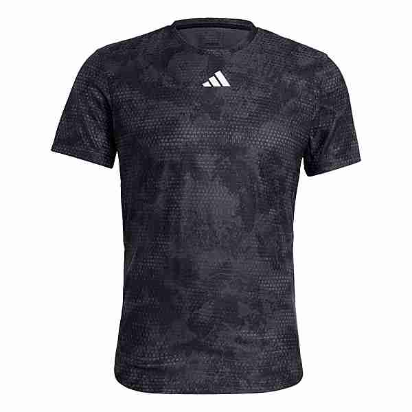 adidas Tennis Paris HEAT.RDY FreeLift T-Shirt T-Shirt Herren Carbon / Black