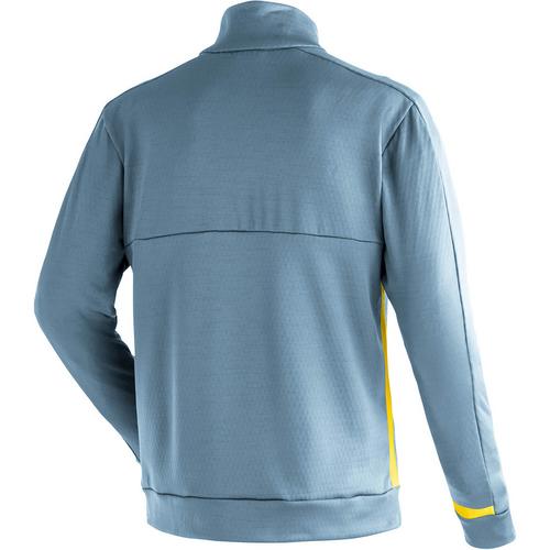 Rückansicht von Maier Sports Granni Langarmshirt Herren Kristallblau