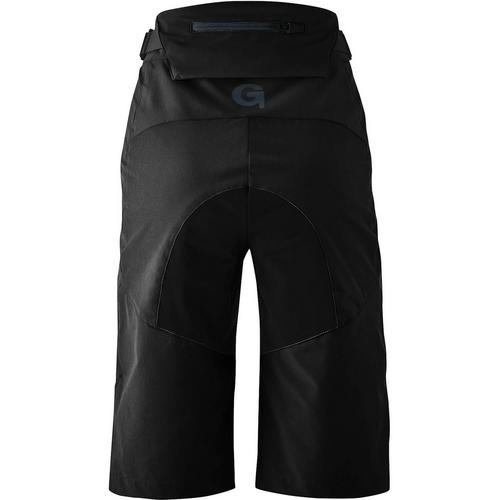 Rückansicht von Gonso Nomesino Fahrradshorts Damen Schwarz