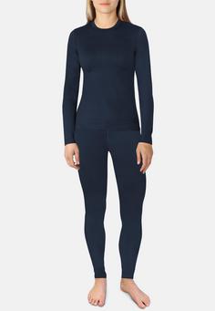 Rückansicht von normani Outdoor Sports Merino Mandurah/Perth Wäscheset Damen Navy