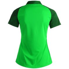 Rückansicht von JAKO Performance Poloshirt Damen hellgrün / schwarz