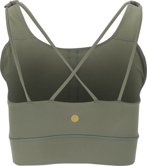 Rückansicht von Athlecia Gaby Sport-BH Damen 3158 Smoked Sage