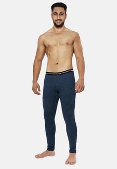 Rückansicht von normani Outdoor Sports Merino Gold Coast Thermounterhose Herren Navy