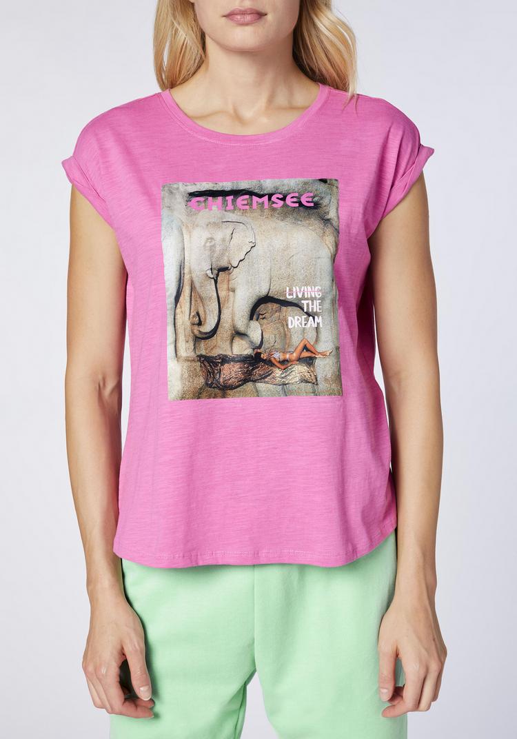 Chiemsee Chiemsee T-Shirt T-Shirt Damen - Super Pink - 4 | SportScheck