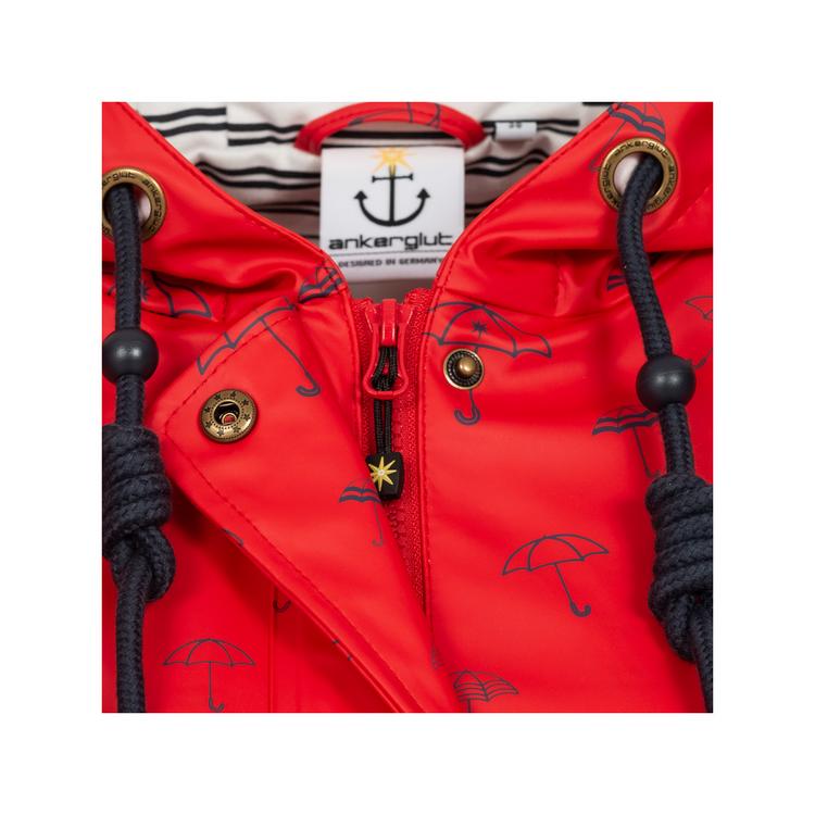 ANKERGLUT ANKERGLUT ANKERGLUTBUCHT Regenjacke Damen - red - 0 | SportScheck