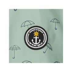 Rückansicht von ANKERGLUT ANKERGLUTBUCHT Regenjacke Damen slate gray