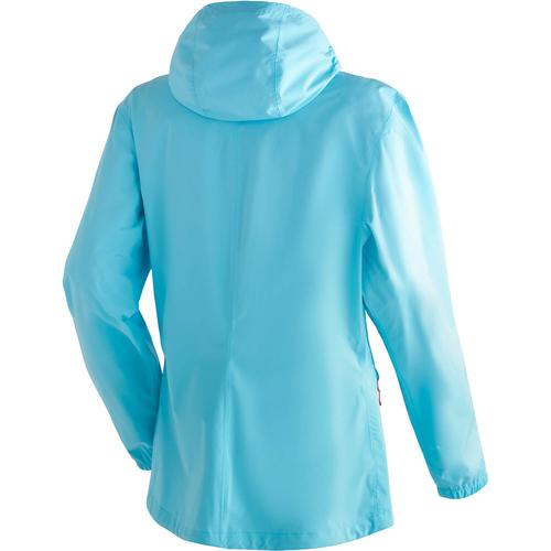 Rückansicht von Maier Sports Tind Eco Funktionsjacke Damen Hellblau