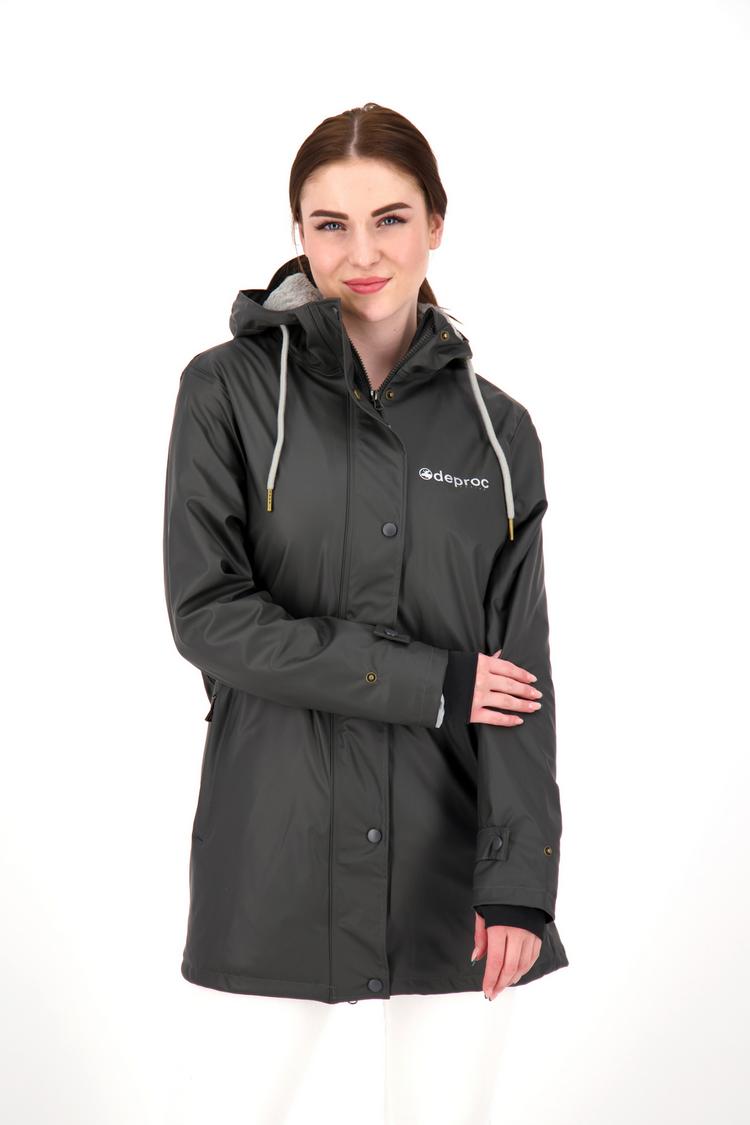 DEPROC active DEPROC active Friesennerz NEW ELLESMERE WOMEN Regenjacke Damen - anthracit - 0 | SportScheck