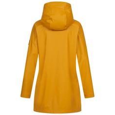 Rückansicht von ANKERGLUT ANKERGLUTHIMMEL Regenjacke Damen mustard