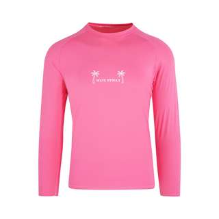 WAVE HAWAII Longsleeve Rash Guard Longsleeve Surf Shirt pink