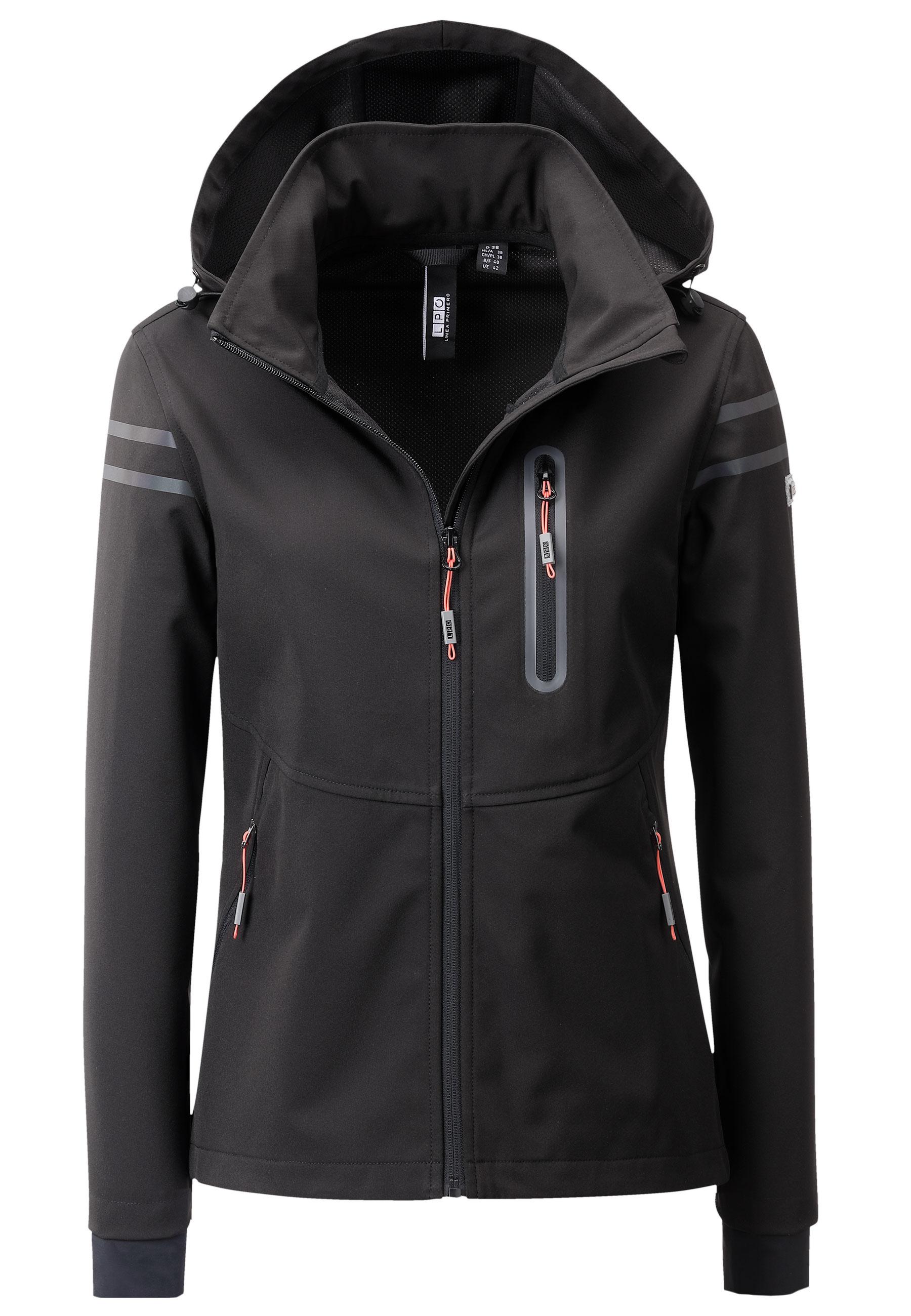 LPO Softshelljacke Damen BLACK