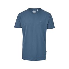 Cleptomanicx Ligull Regular T-Shirt Herren Blue Wing
