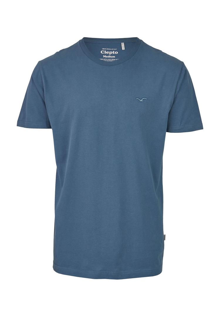 Cleptomanicx Cleptomanicx Ligull Regular T-Shirt Herren - Blue Wing - 0 | SportScheck