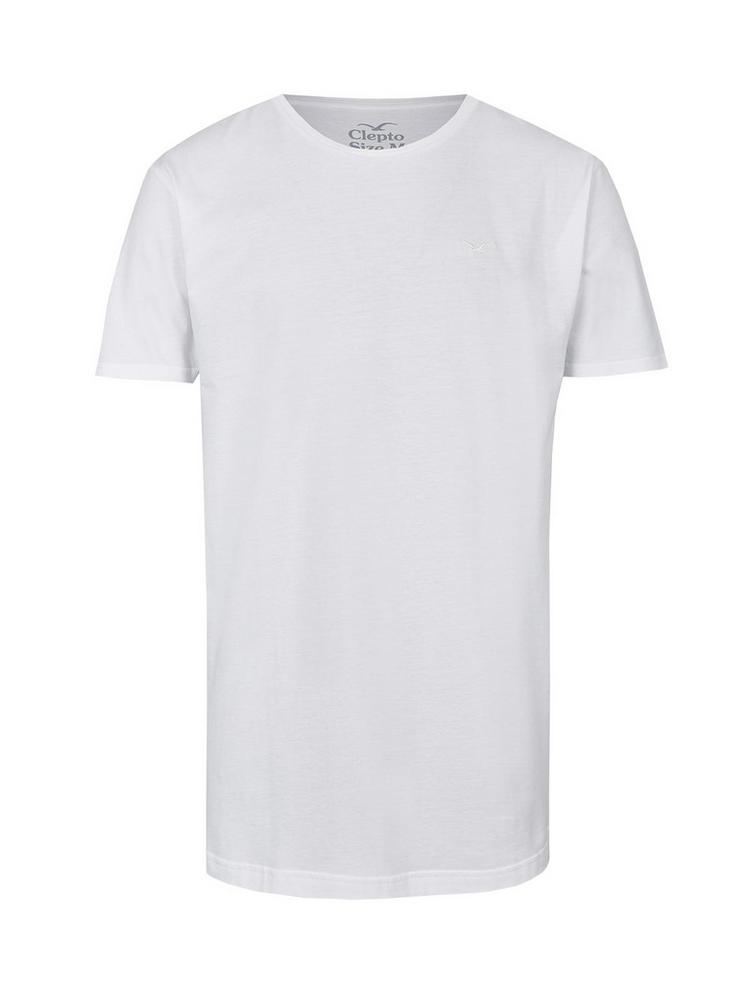 Cleptomanicx Cleptomanicx Ligull Regular T-Shirt Herren - White - 0 | SportScheck