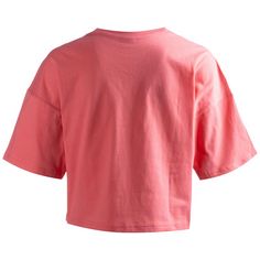 Rückansicht von PUMA Classics Oversized T-Shirt Damen pink
