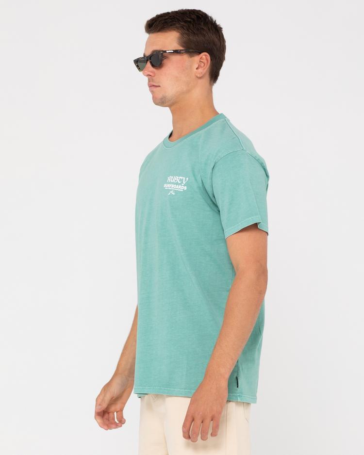 RUSTY RUSTY LIT STRAWBERRIES SHORT SLEEVE TEE T-Shirt Herren - Sea Spray - 3 | SportScheck