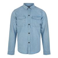 RUSTY DENNIS CHOPPER LONG SLEEVE SHIRT Langarmhemd Herren - Ash Blue