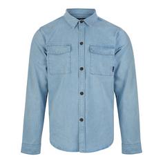 RUSTY DENNIS CHOPPER LONG SLEEVE SHIRT Langarmhemd Herren Ash Blue
