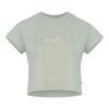 RUSTY RUSTY PALM CLASSIC SLIM FIT CROP TEE T-Shirt Damen - Pastel Jade