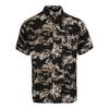 RUSTY PALM READER SHORT SLEEVE SHIRT Kurzarmhemd Herren - Black