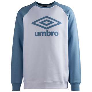 UMBRO Core Raglan Funktionssweatshirt Herren weiß / hellblau
