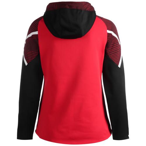 Rückansicht von JAKO Performance Trainingsjacke Damen rot / schwarz