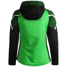 Rückansicht von JAKO Performance Trainingsjacke Damen grün / schwarz