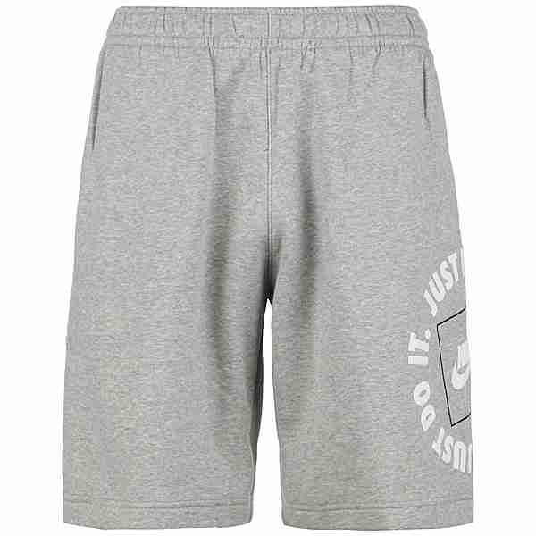 Nike JDI Fleece Bermudas Herren grau / weiß