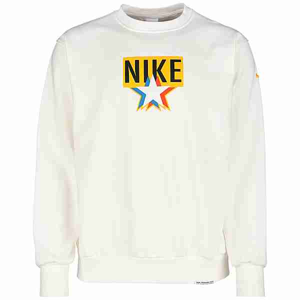 Nike Standard Issue Sweatshirt Herren weiß / bunt