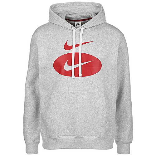 Berri Marine Vestiging Nike Swoosh Logo Hoodie Herren grau / rot im Online Shop von SportScheck  kaufen