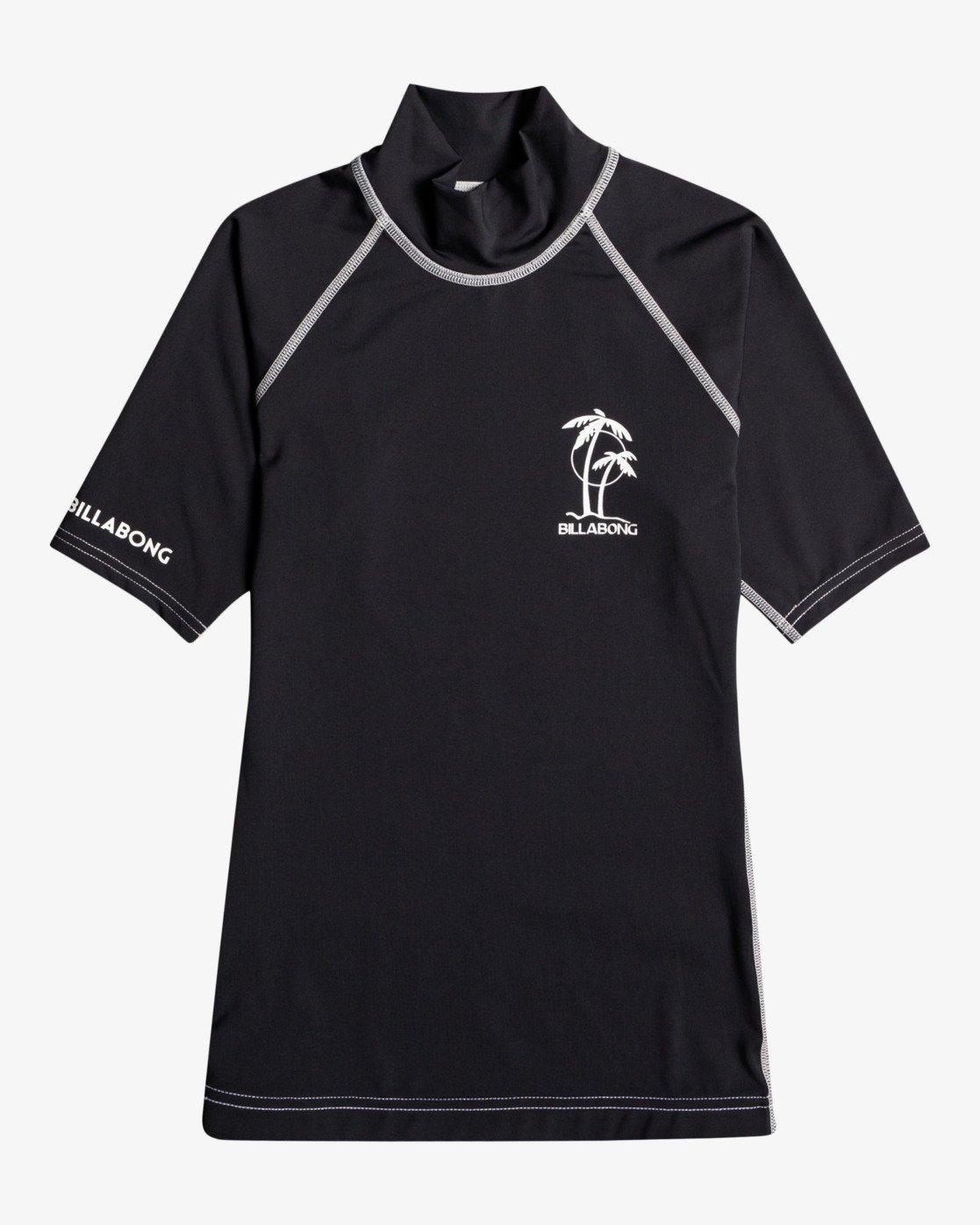 Billabong LOGO UV-Shirt Damen BLACK PEBBLE