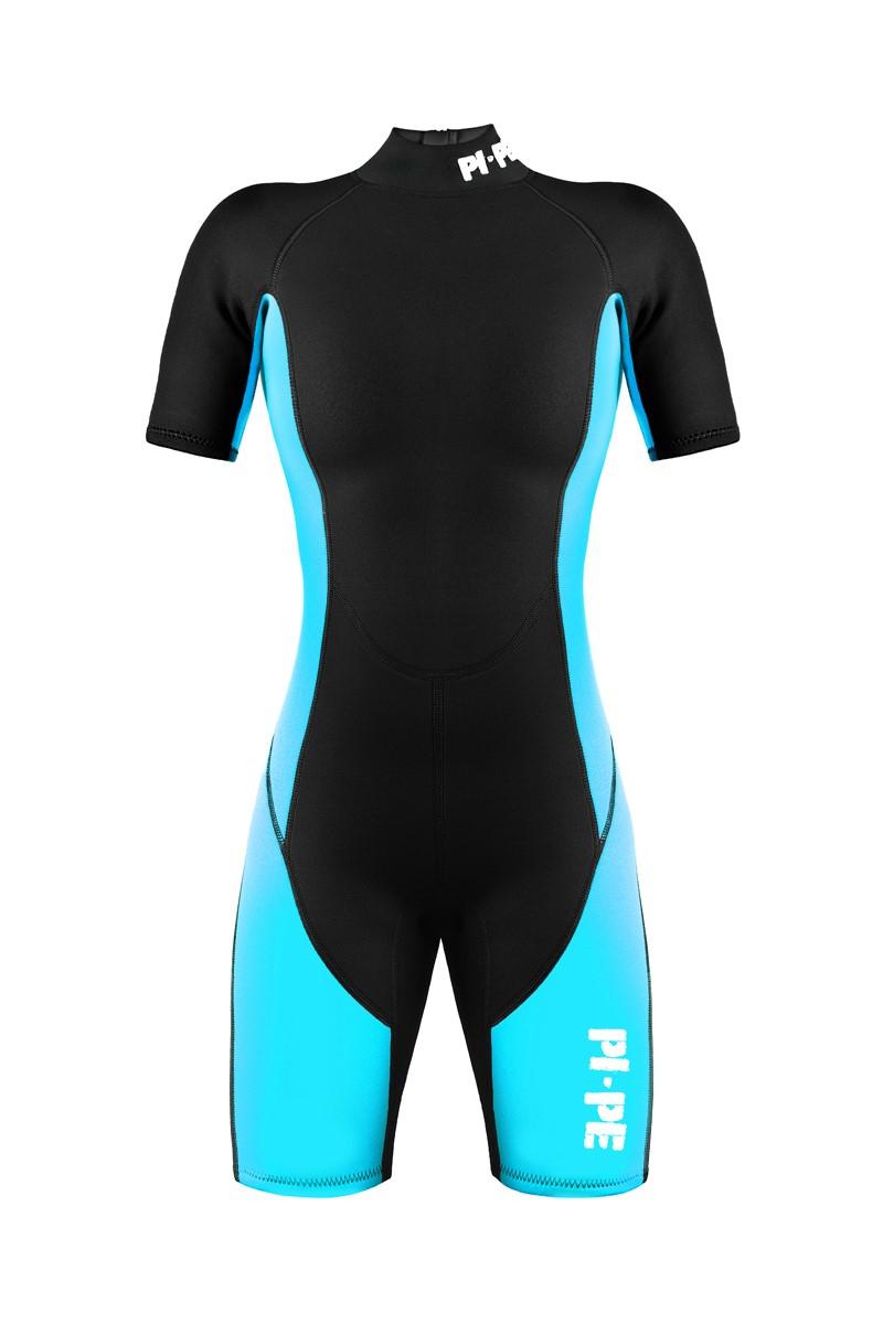 PI-PE Pure Neoprenanzug Damen Cyan