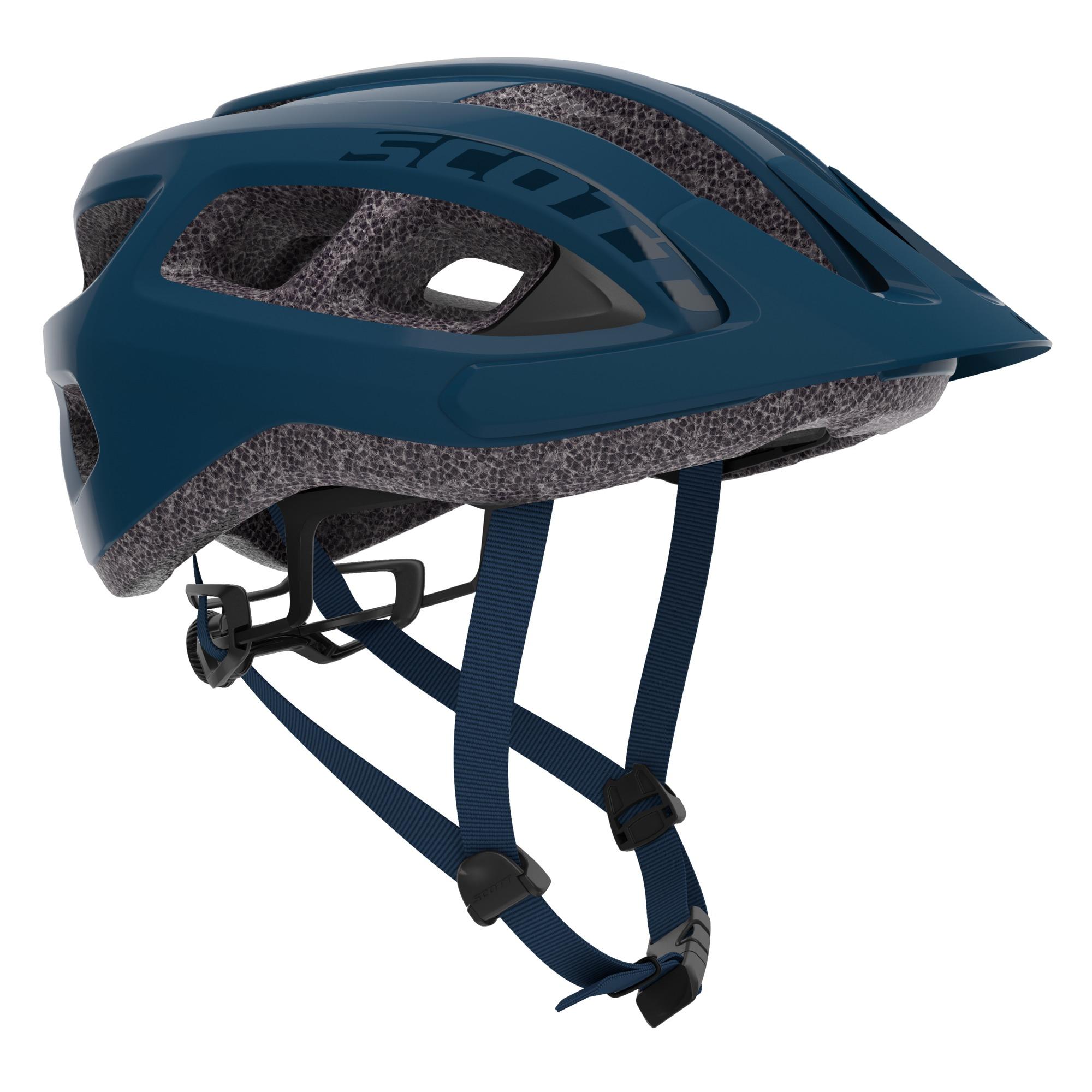 SCOTT Supra Fahrradhelm storm blue
