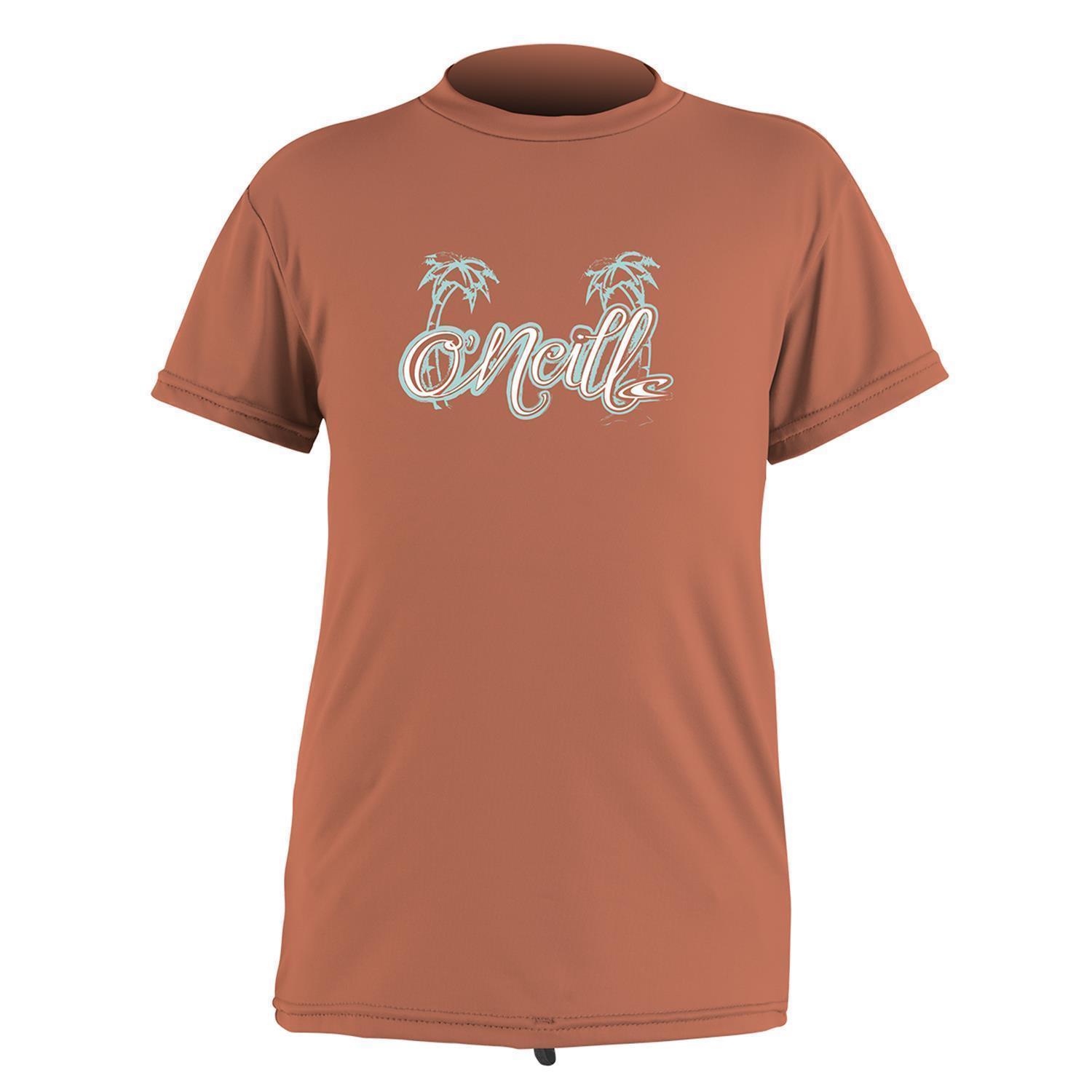 O'NEILL Toddler Skins S/S Rash Tee Girls UVShirt Mädchen CORAL PUNCH