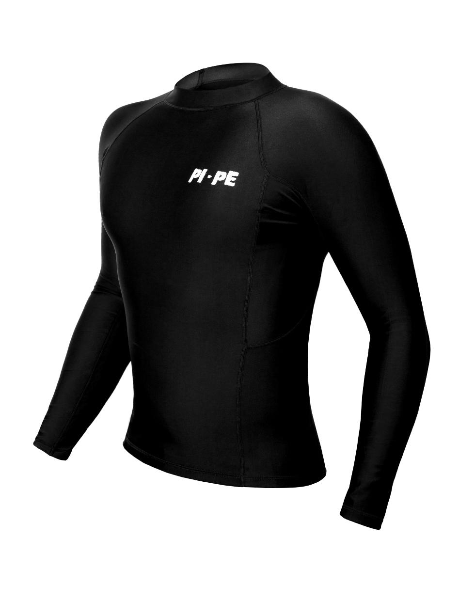 PI-PE Active L/S UV-Shirt Herren BLACK