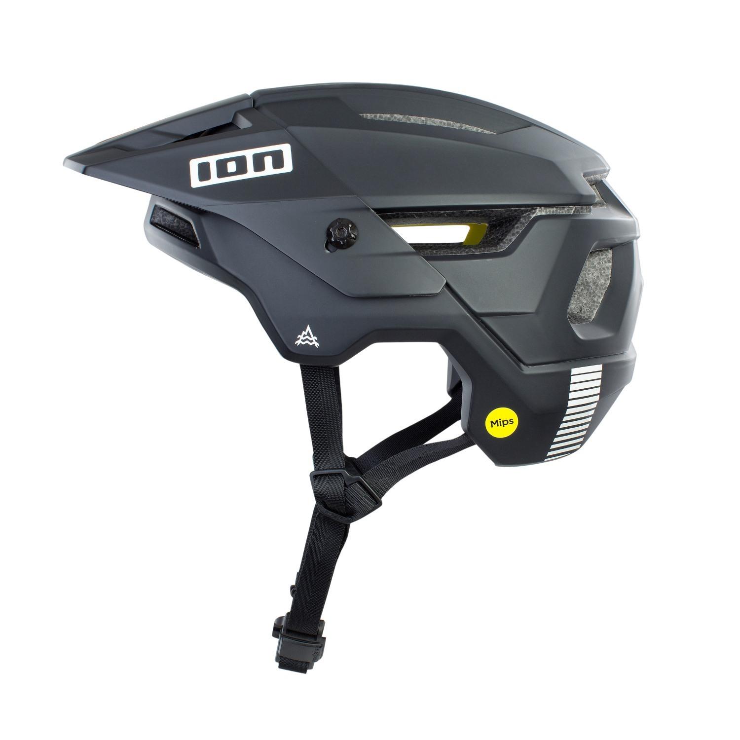 ION Textil Traze Amp MIPS EU/CE Fahrradhelm black