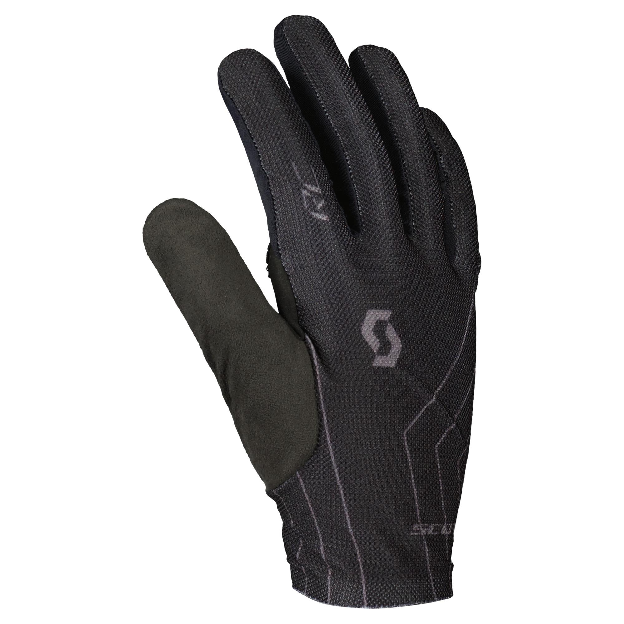 SCOTT RC Team LF Fahrradhandschuhe black/dark grey