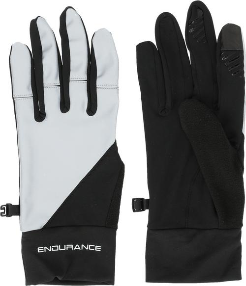 Rückansicht von Endurance Mingus Laufhandschuhe 1001 Black