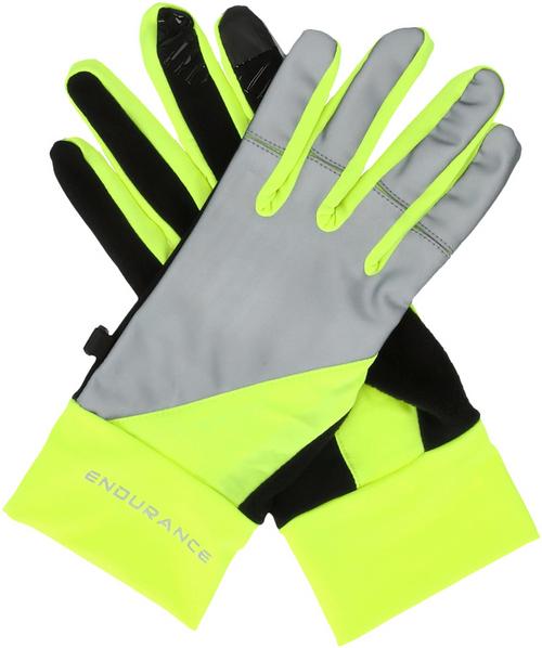 Rückansicht von Endurance Mingus Outdoorhandschuhe 5001 Safety Yellow
