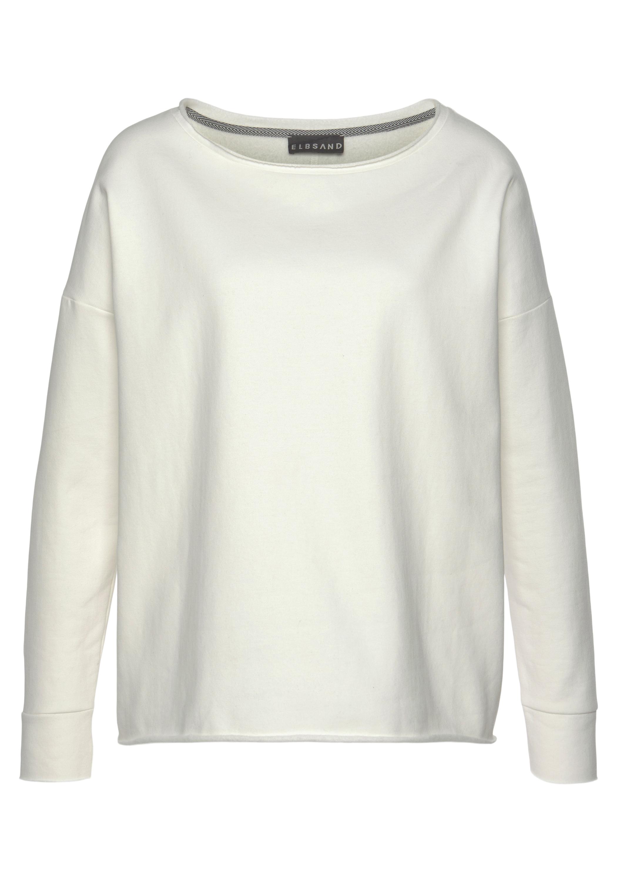 ELBSAND Sweatshirt Damen weiß