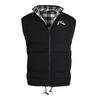 RUSTY ONE HIT REVERSIBLE VEST Steppweste Herren - Black / White