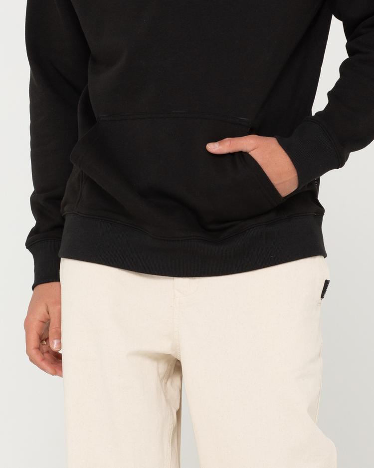 RUSTY RUSTY RATED R SUPER FLEECE HOODIE Hoodie Herren - Black - 4 | SportScheck