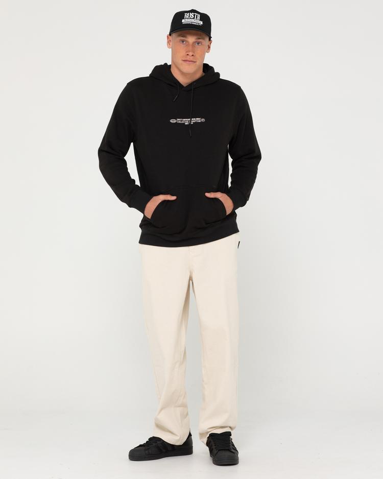 RUSTY RUSTY RATED R SUPER FLEECE HOODIE Hoodie Herren - Black - 5 | SportScheck