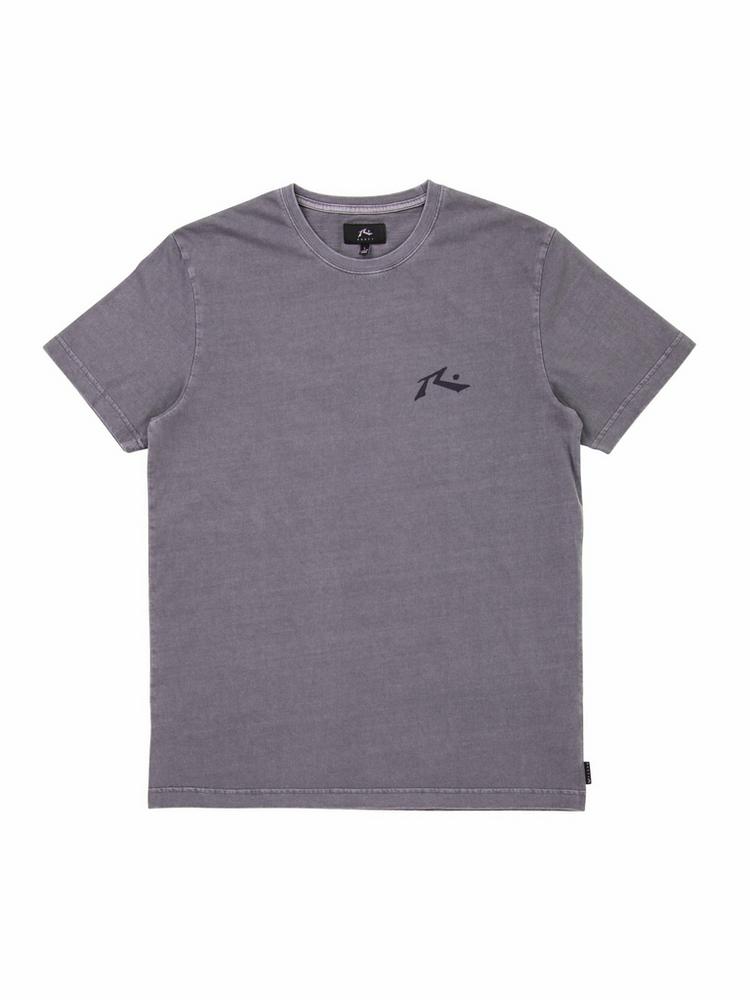 RUSTY RUSTY COMP WASH SHORT SLEEVE TEE T-Shirt Herren - Coal - 0 | SportScheck