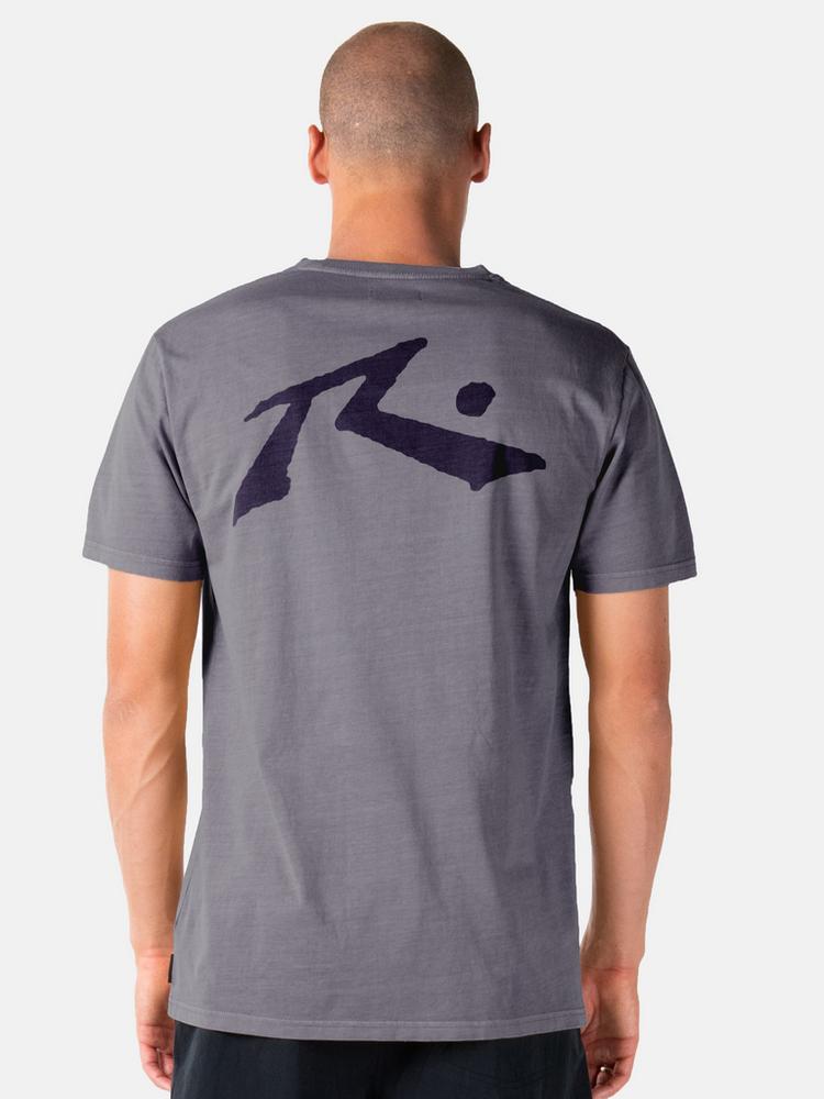 RUSTY RUSTY COMP WASH SHORT SLEEVE TEE T-Shirt Herren - Coal - 1 | SportScheck