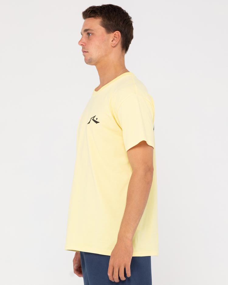 RUSTY RUSTY COMPETITION SHORT SLEEVE TEE T-Shirt Herren - Popcorn - 2 | SportScheck