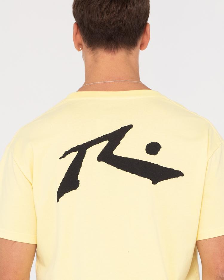 RUSTY RUSTY COMPETITION SHORT SLEEVE TEE T-Shirt Herren - Popcorn - 3 | SportScheck